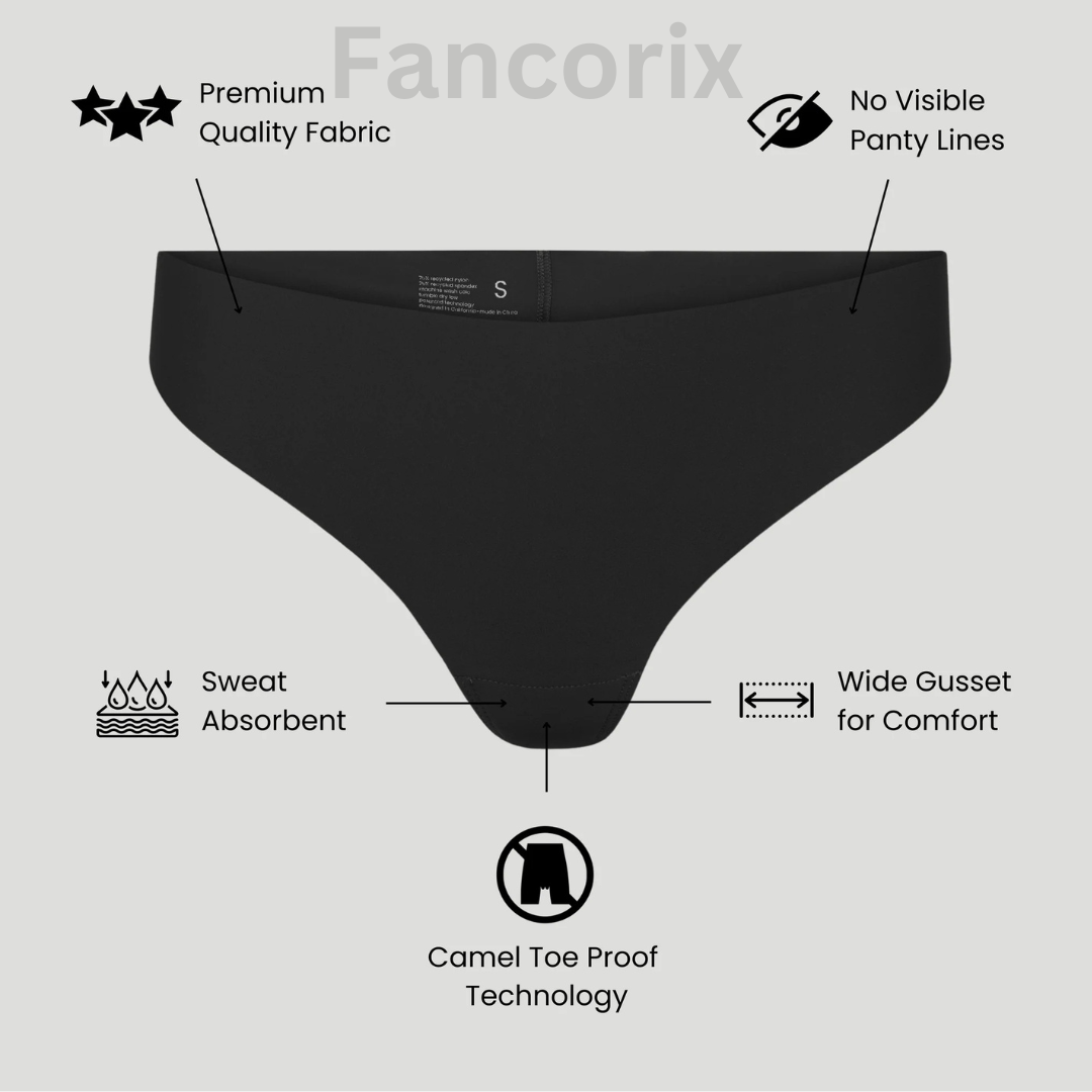 Fancorix⢠Invisible Camel Toe Thong