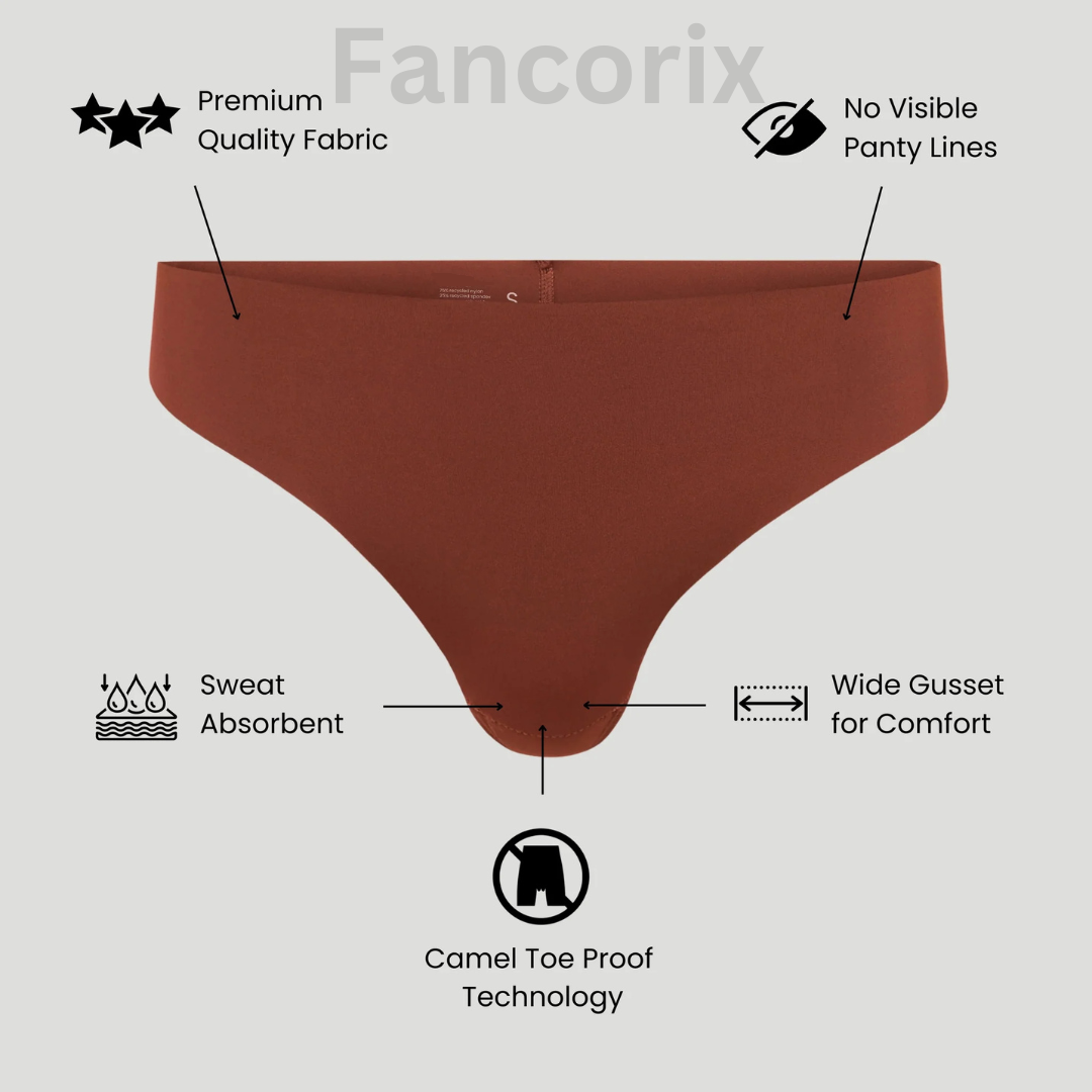 Fancorix⢠Invisible Camel Toe Thong