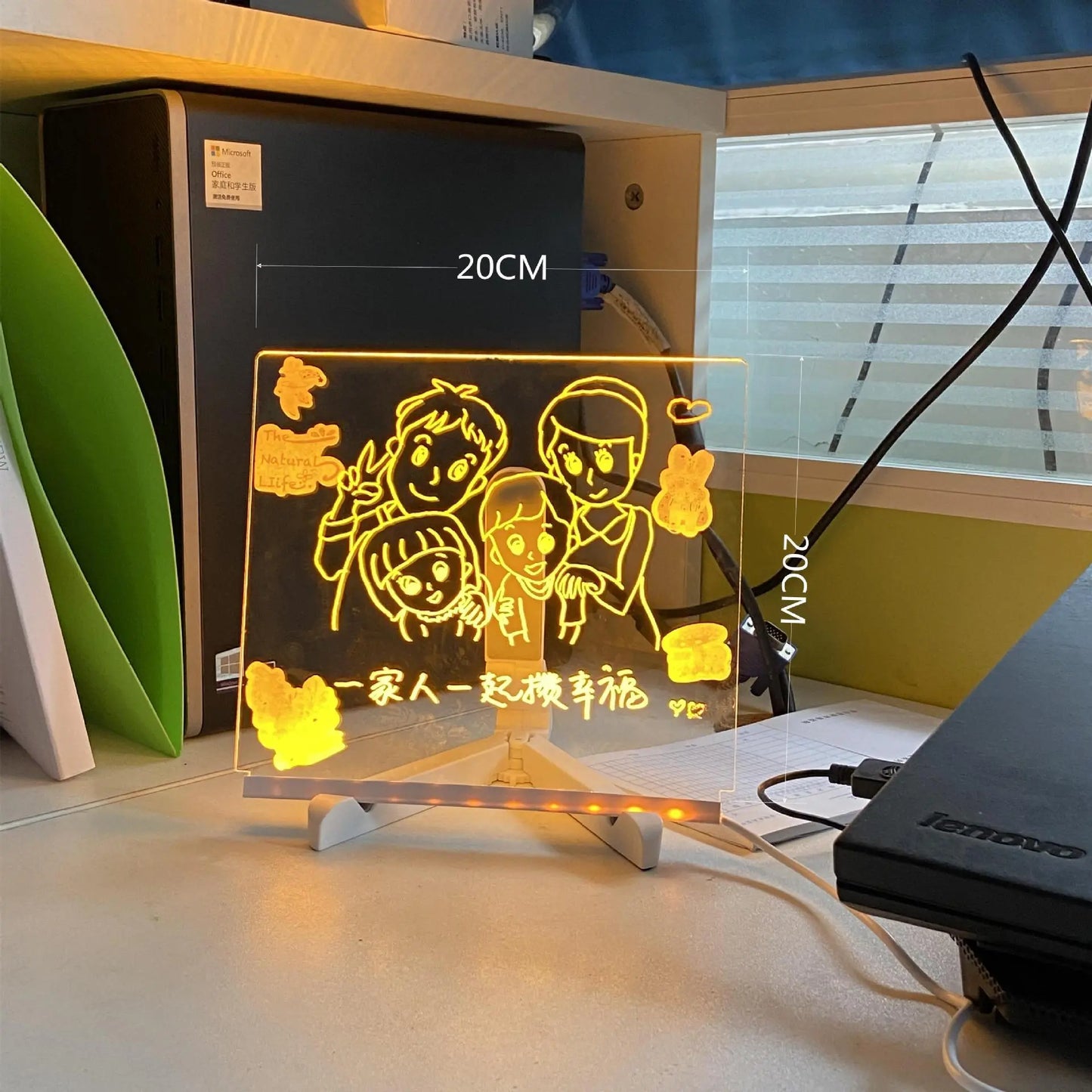 🎄Christmas ✨LED Acrylic Board with Colors🎨