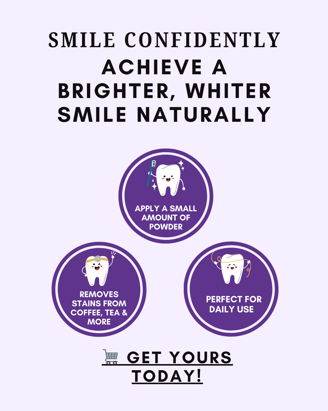 Fancorix™ Simply Purple Teeth Whitening Powder