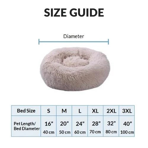 Cozy Calming Dog Soft Bed