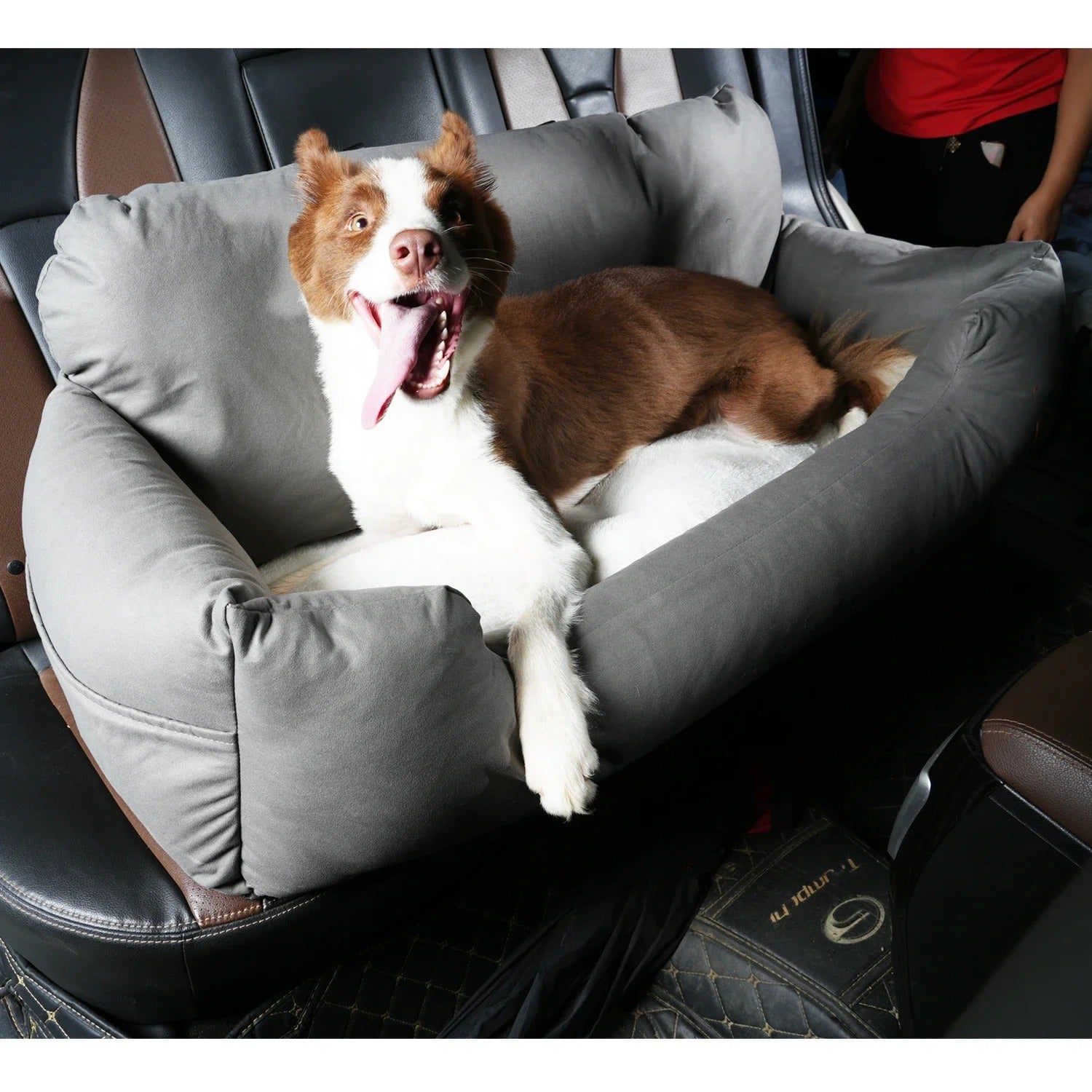 Premium dog Car Beds Booster Seat for large dog
