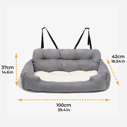 Premium dog Car Beds Booster Seat for mediume or large dogs size 