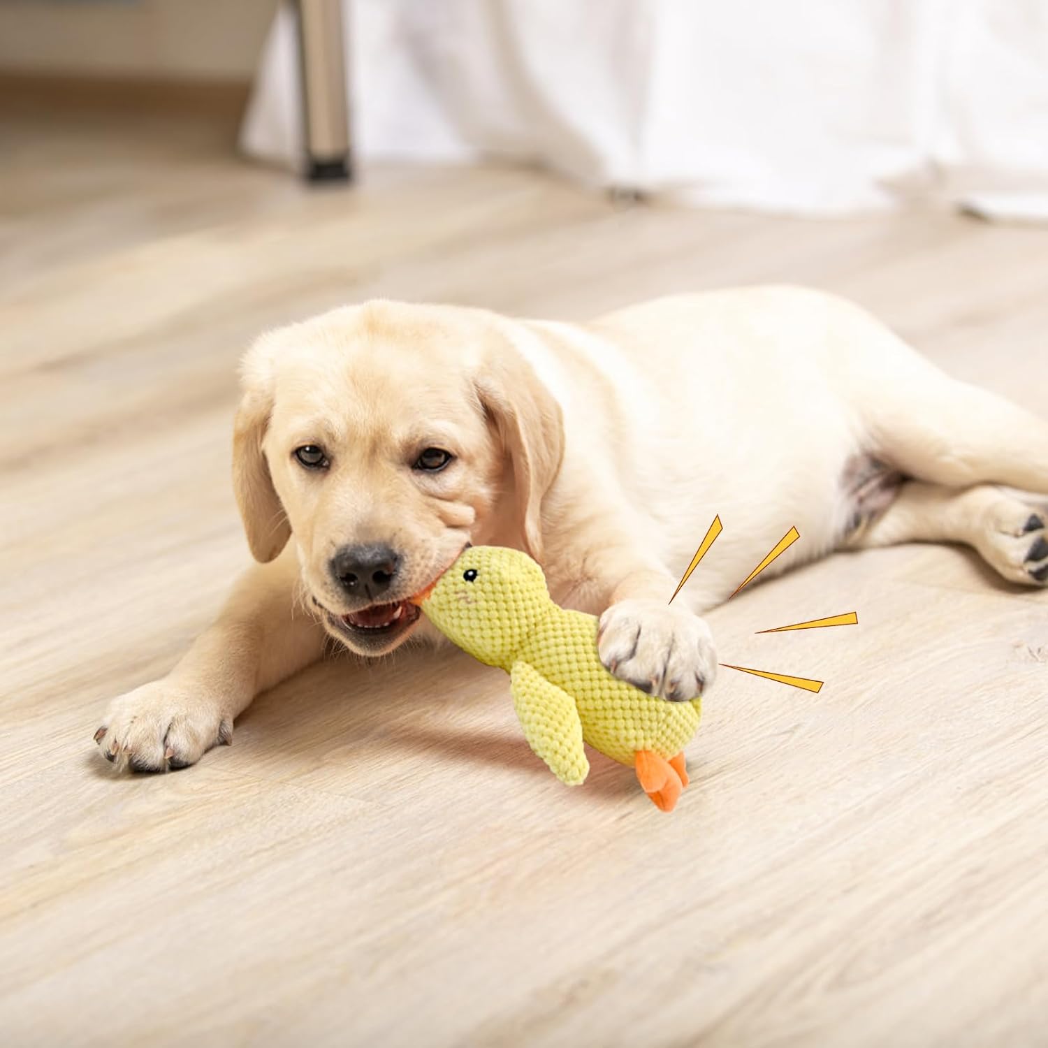 KONG Yellow Comfort Large Duck Toy